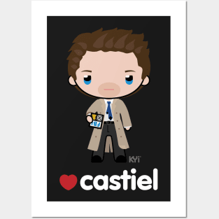 Love Castiel Posters and Art